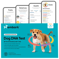 Embark Kit ADN Chien: identification de la race précise pour mieux comprendre votre compagnon.