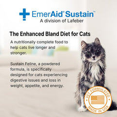 EMERAID Sustain Chat – texture des croquettes favorisant la digestion douce du chat.