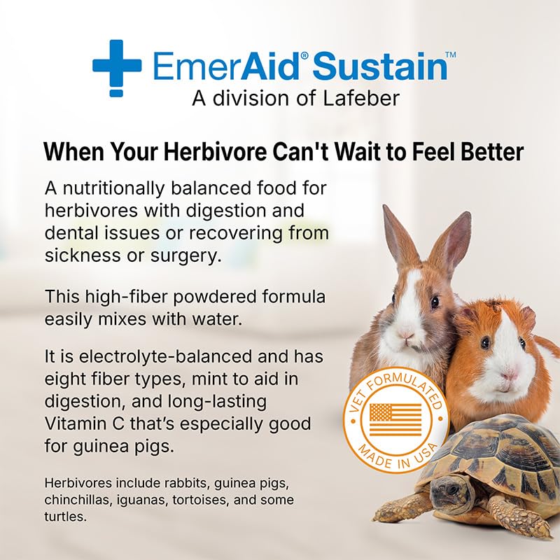 EMERAID Sustain Herbivore formule récupération, favorise une énergie rapide après le repos.