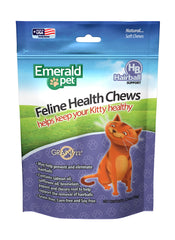 Emerald Pet Feline Health Chews: boules de poils au saumon, soutien digestif potentiel