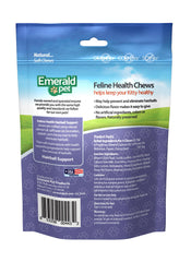 Texture douce des friables au saumon, Emerald Pet, appréciée par les chats