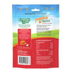 Friandise molle Emerald Pet Pumpkin Harvest, texture douce pour mâcher et récompenser