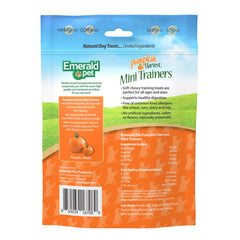 Emerald Pet Pumpkin Harvest Mini Trainers – arôme citrouille pour récompenser vos séances d'entraînement.