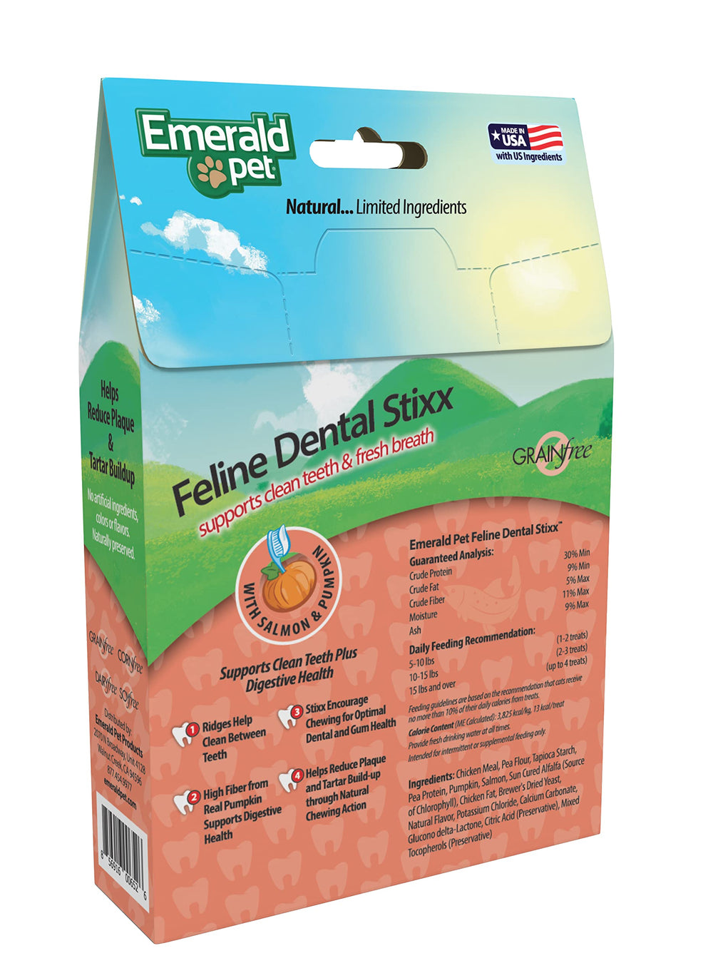 Stixx Emerald Pet avec potiron soutient digestion naturelle lors de la mastication.