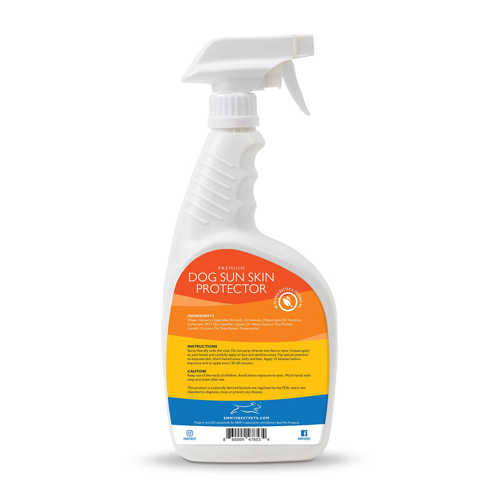Spray Emmy's Best EBPP pour chien en action, protection douce et rapide