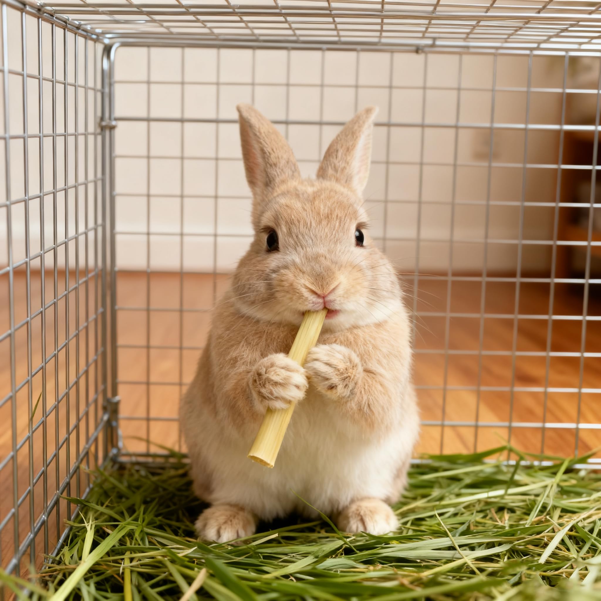 emours bâtonnets dentaires bois bambou hamsters, texture robuste pour une activité de morsure durable.