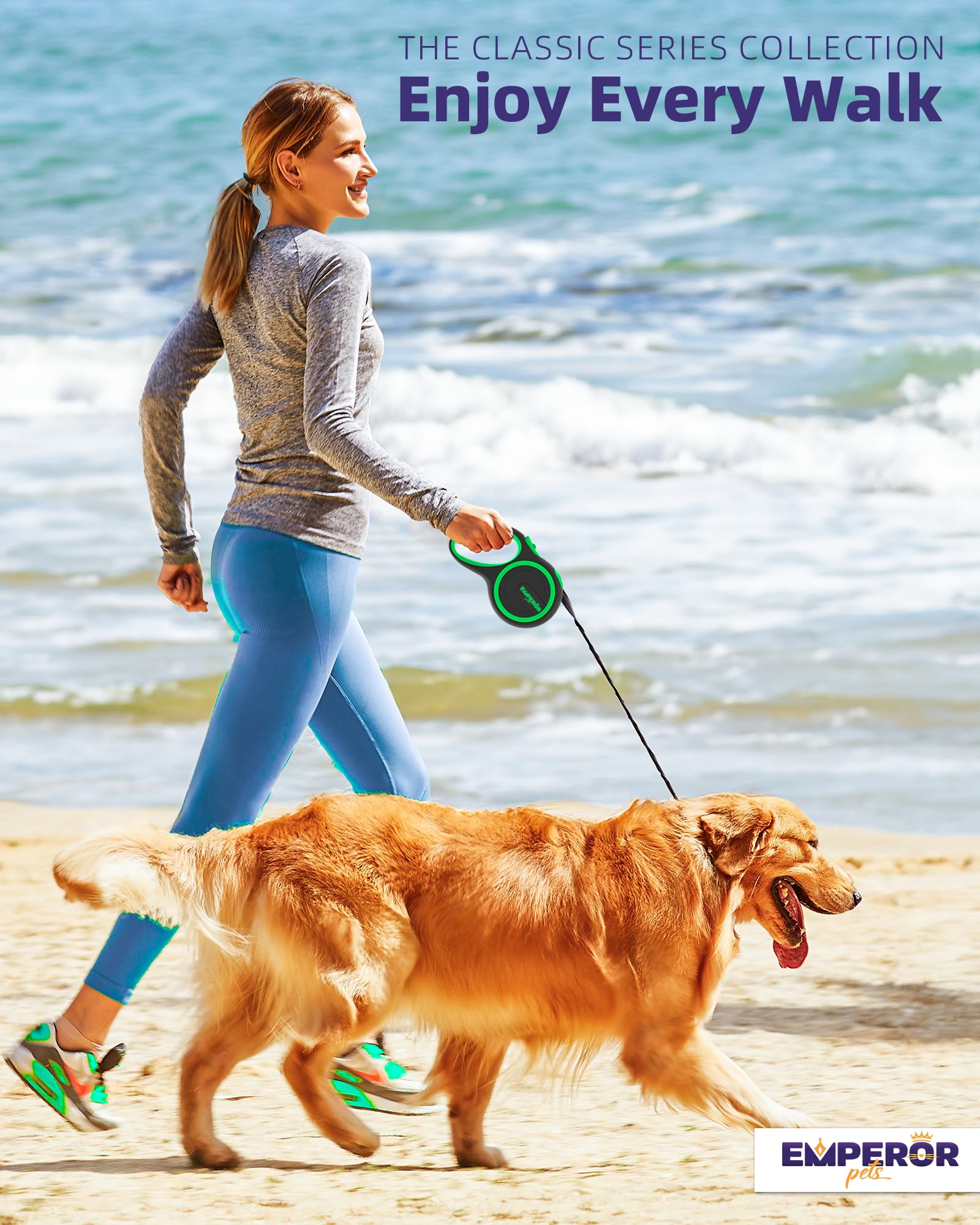 Quatre couleurs disponibles, pour assortir chien et style.