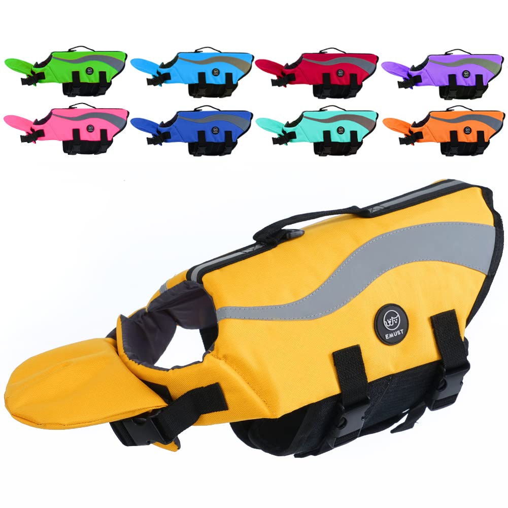 EMUST gilet chien: avant-flotteur amovible pour plus de confort en eau