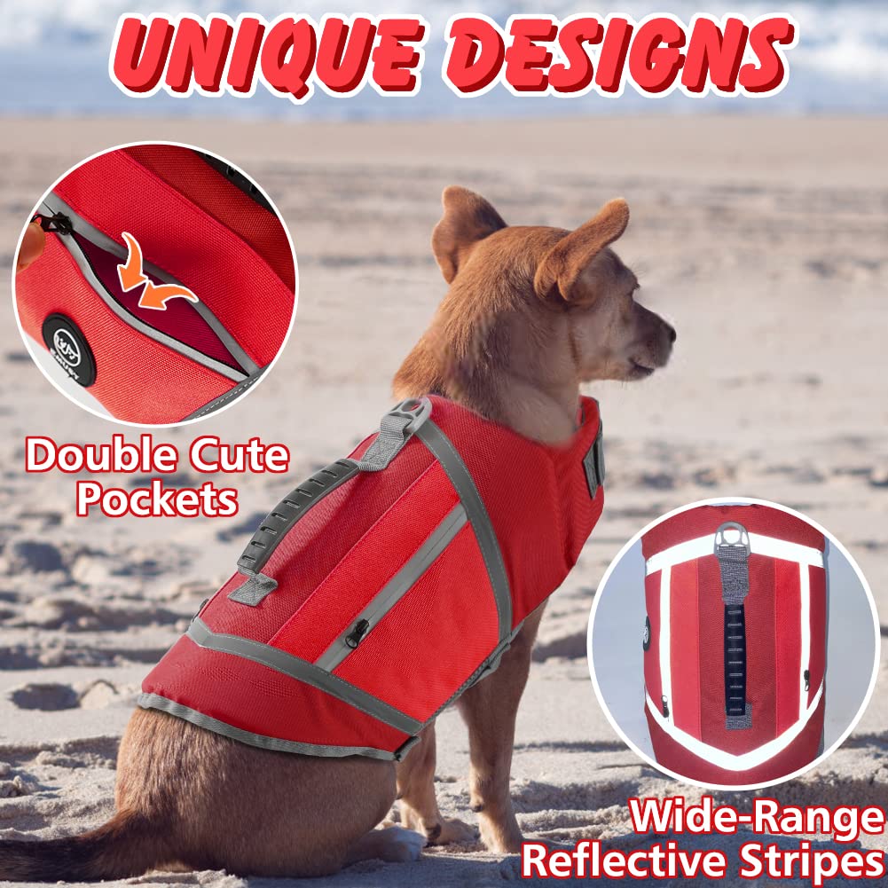 Gilet EMUST avec poches pratiques pour friandises et accessoires.