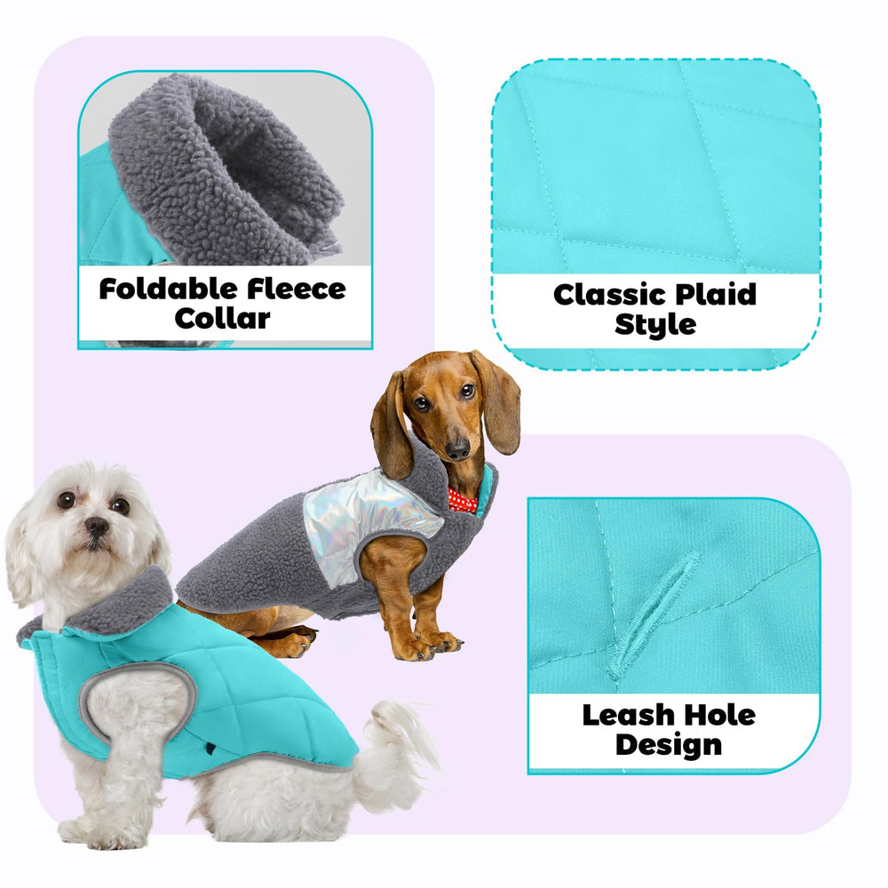 EMUST gilet puffer avec trou pour laisse, liberté de mouvement lors des sorties.