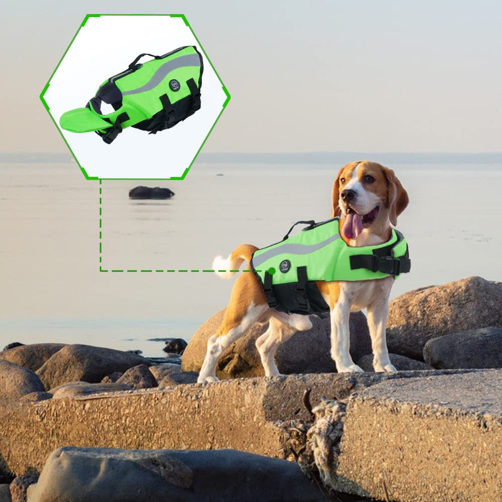 EMUST gilet sauvetage chien anneau D pour laisse sécurisée.