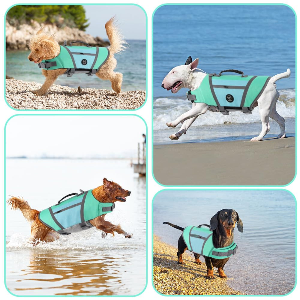 EMUST gilet sauvetage chien disponible en plusieurs tailles pour ajustement