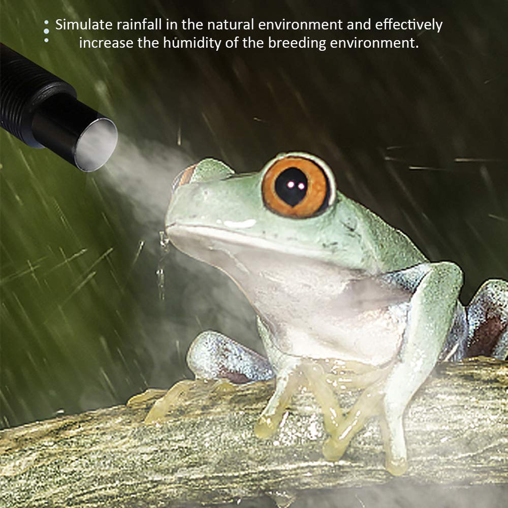 EMVANV humidificateur Reptile, sécurité arrêt automatique en cas de manque d'eau.