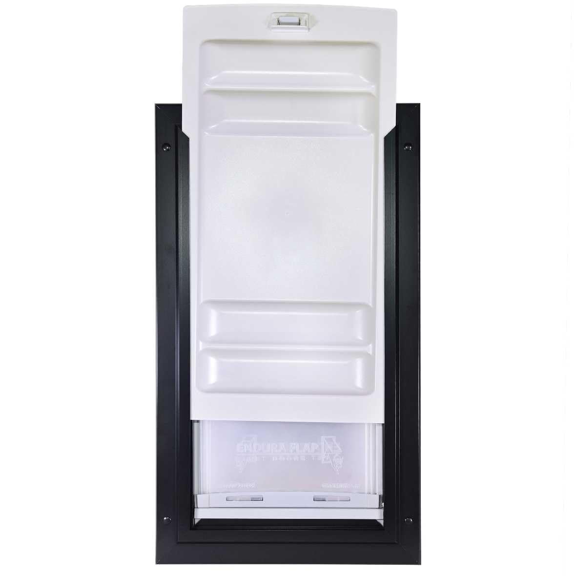 Compatibilité des portes Endura Flap pour divers types de portes solides ou creuses.