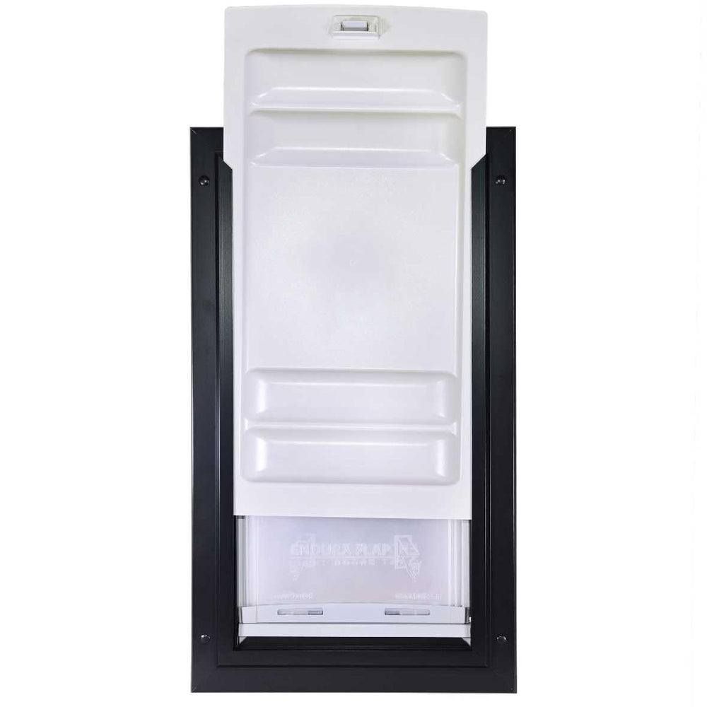 Compatibilité des portes Endura Flap pour divers types de portes solides ou creuses.