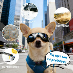 Enjoying lunettes chien cadre doux offrant confort prolongé.