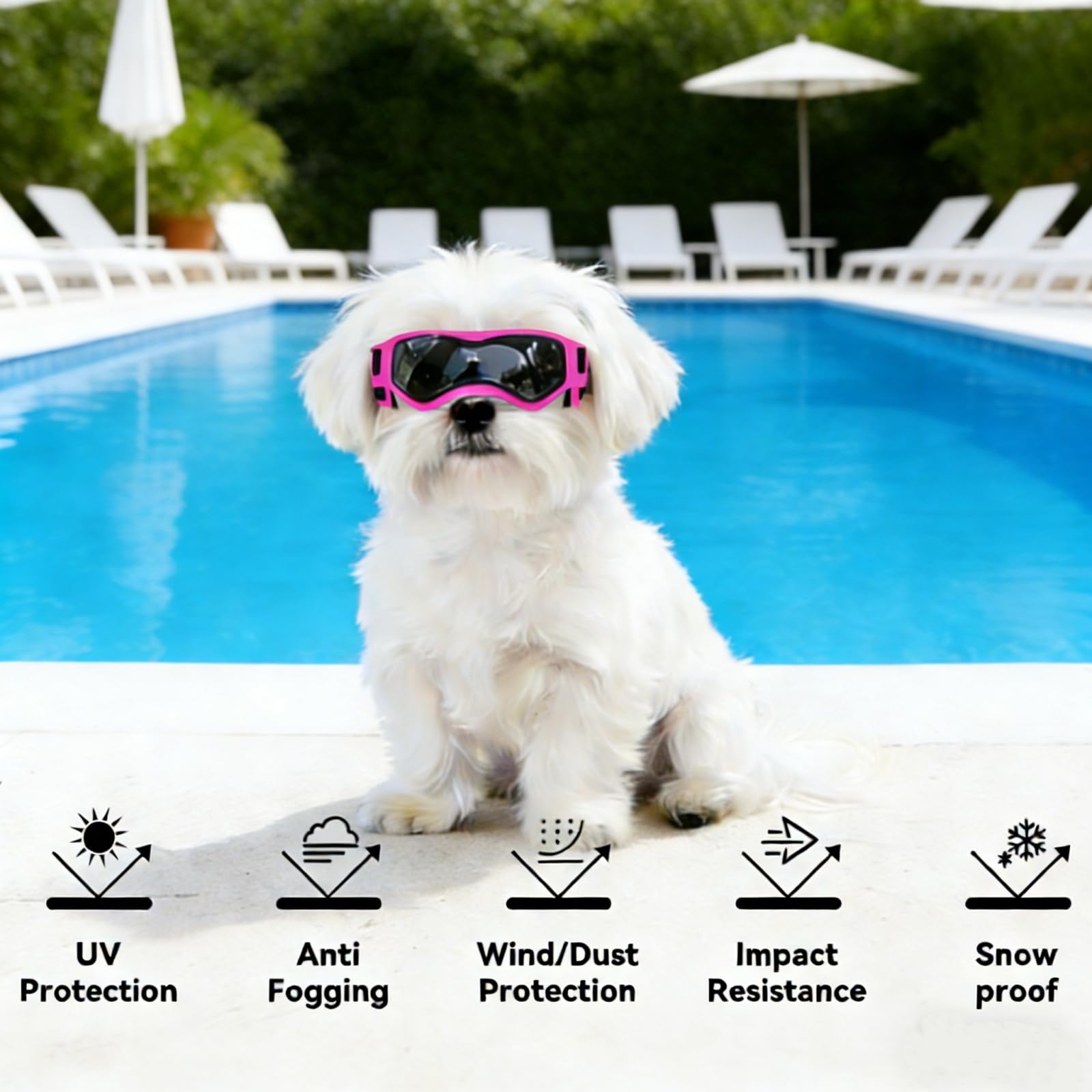Lunettes Enjoying, rembourrage mousse douce pour un port agréable.