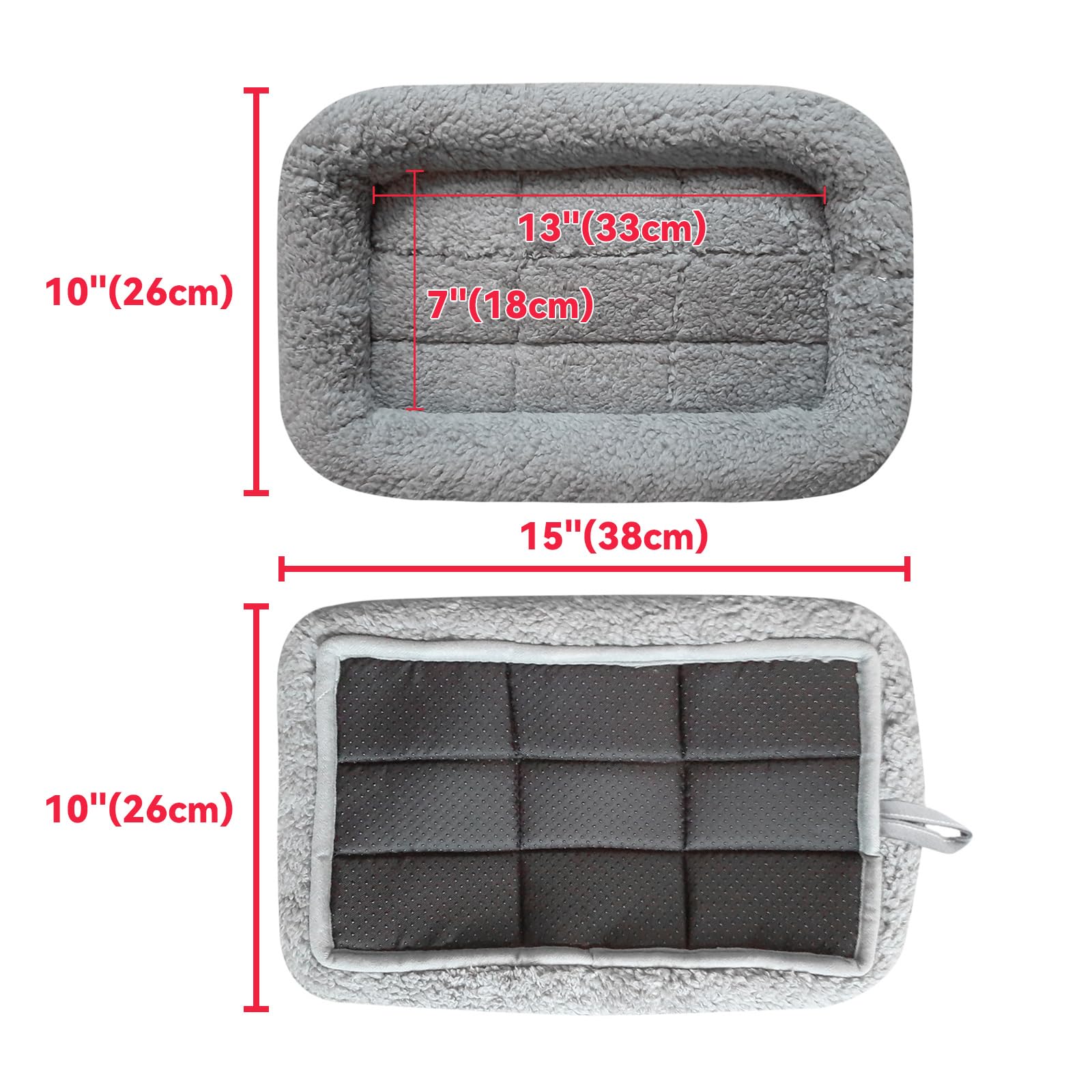 Enjoying Cat Mat Bed fond antidérapant pour stabilité sur tout sol.
