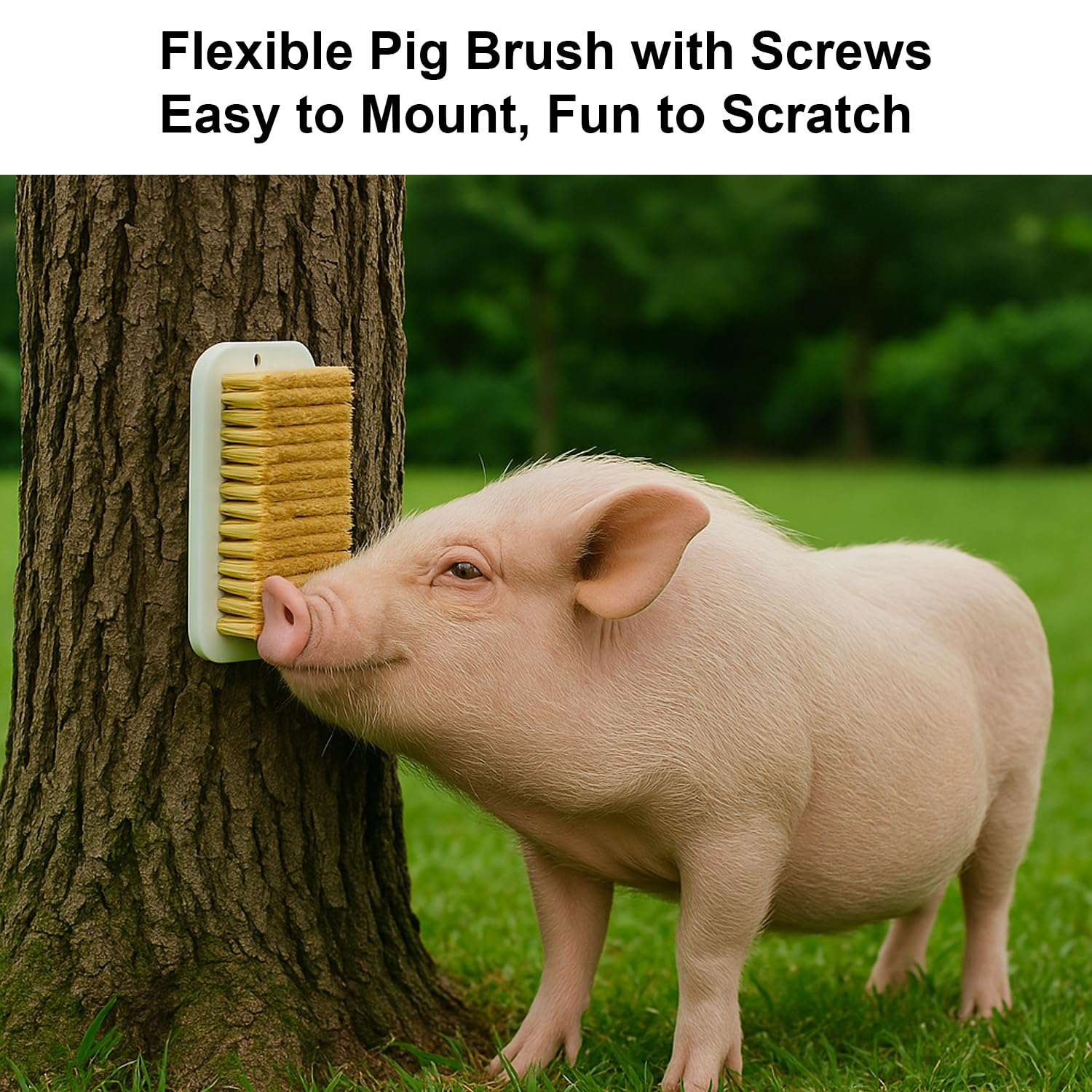Jouet-cochon mini polyvalent Enochainchin, encourage mouvements quotidiens et comportements naturels.