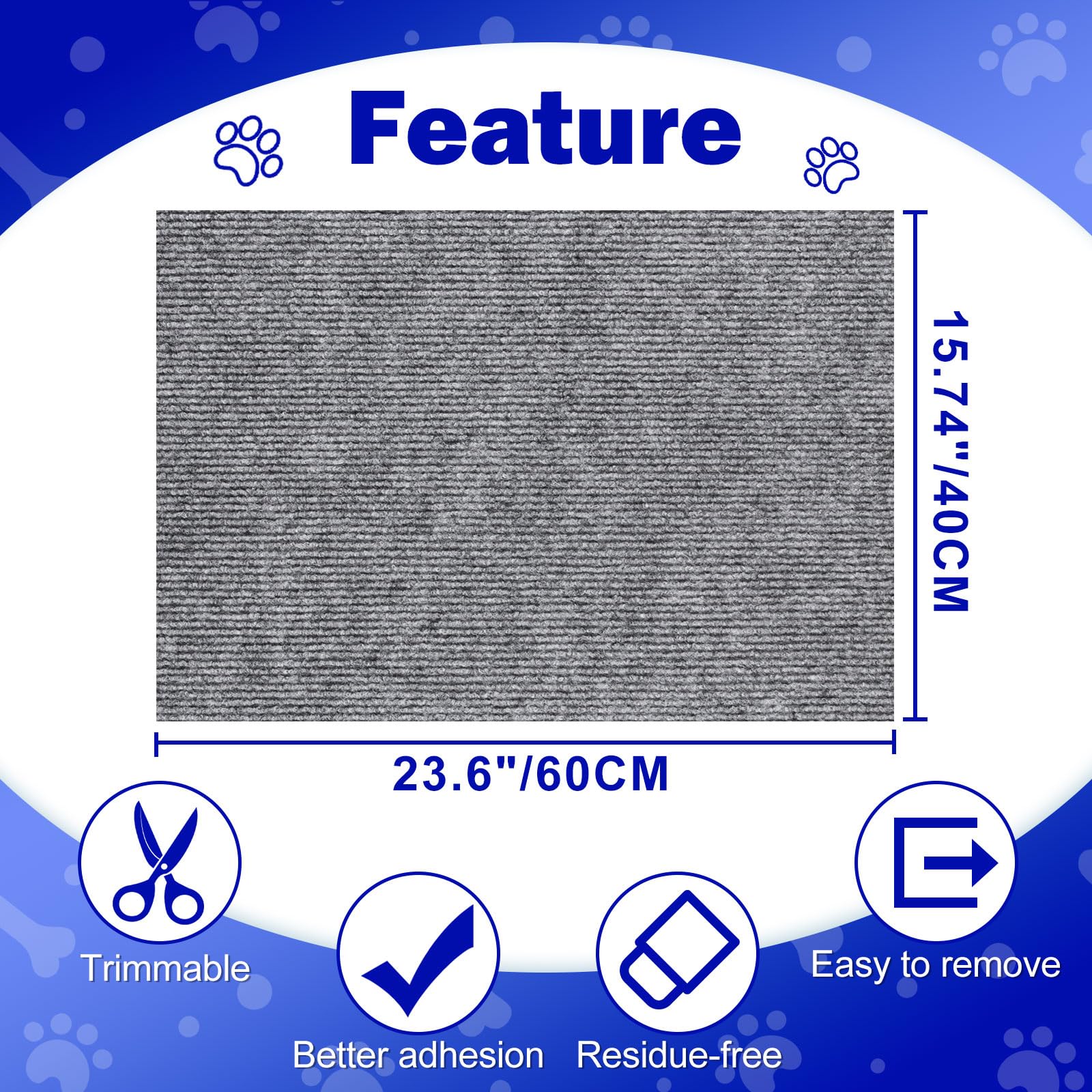 ENONCI protection sol tapis anti griffures: protège sols et tapis.