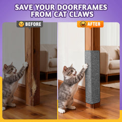 ENONCI Surface griffage pour chat: bord épais et nettoyage facile.
