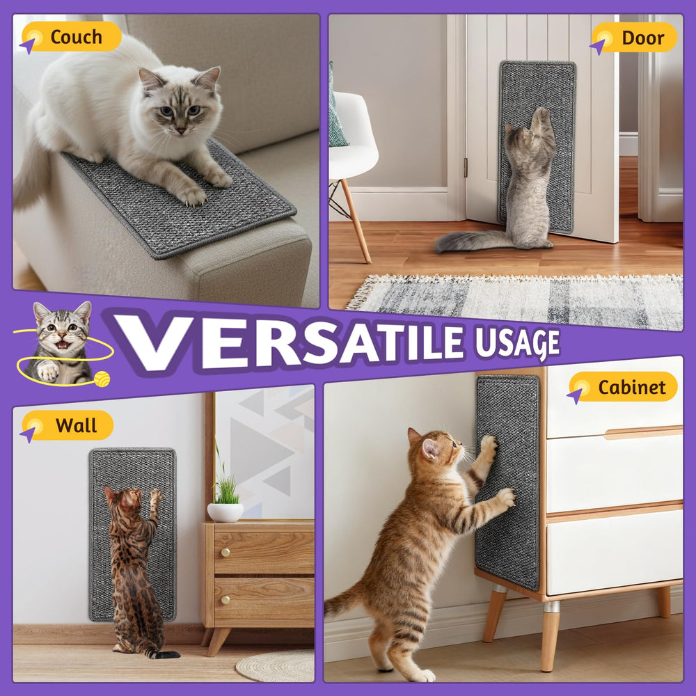 Utilisation polyvalente ENONCI, tapis de jeu et espace de repos pour chat.