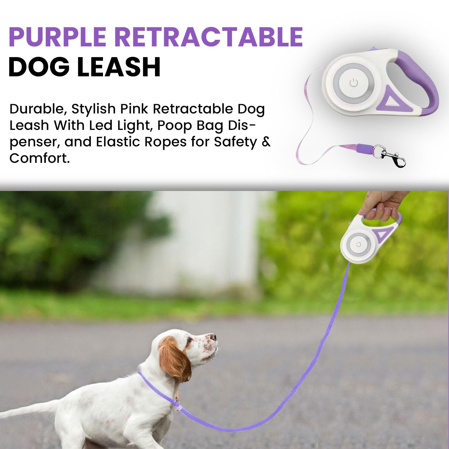 Ensemble violet de quatre pièces, accessoire complet pour les sorties