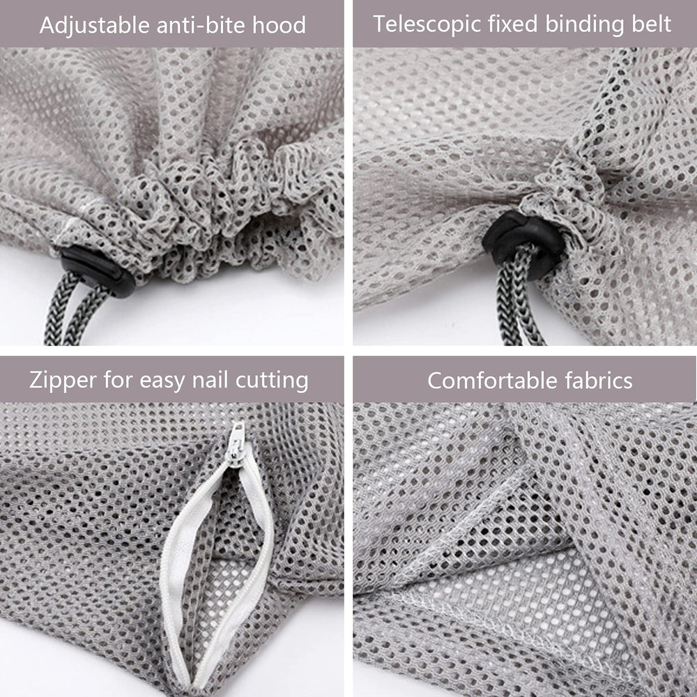 Sac bain chat EOMTUR, ressorts reglables pour s’adapter à la taille du chat.
