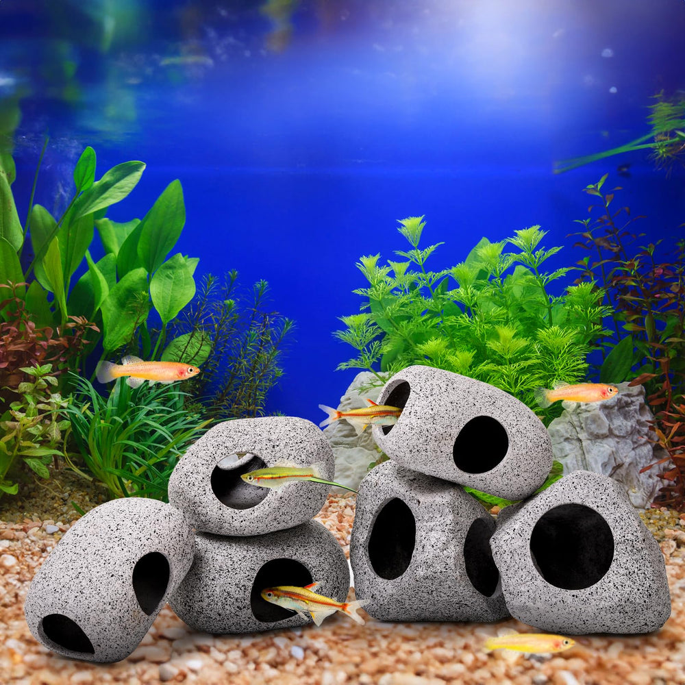 Grotte Eorbow petite: solution compacte pour petits aquariums.