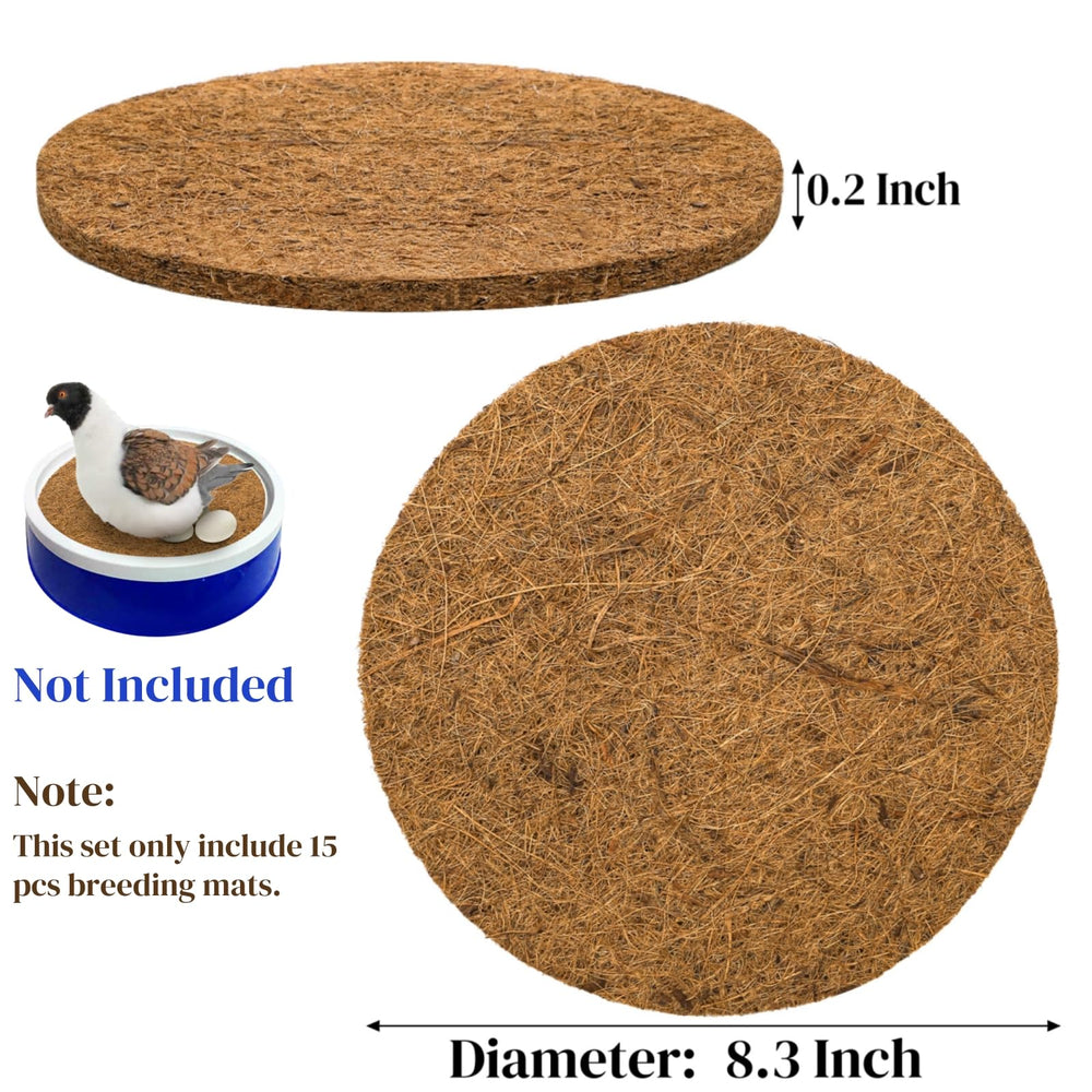 Eorbow: tapis nid 8,3x8,3 cm adapté bols standard.