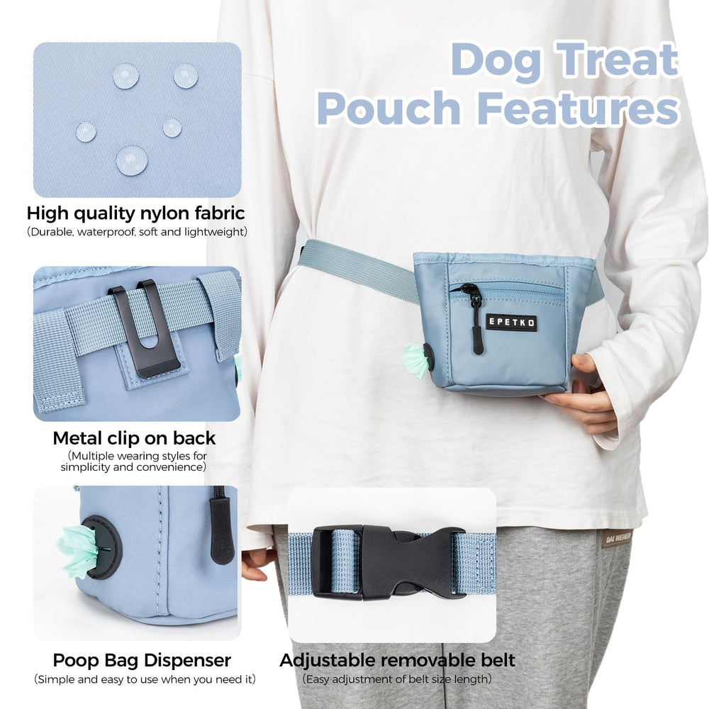EPETKO portage differentes manieres: ceinture et attache dorsal pour votre style.