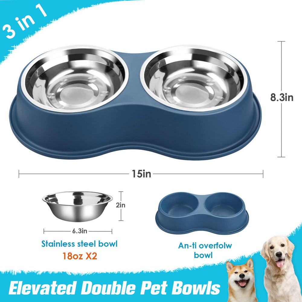EpetsLove bols en inox durables et sûrs pour repas quotidiens.