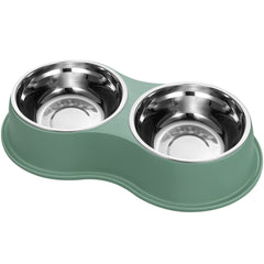 EpetsLove – gamelles doubles pour chiens et chats, pratique pour nourrir et hydrater.