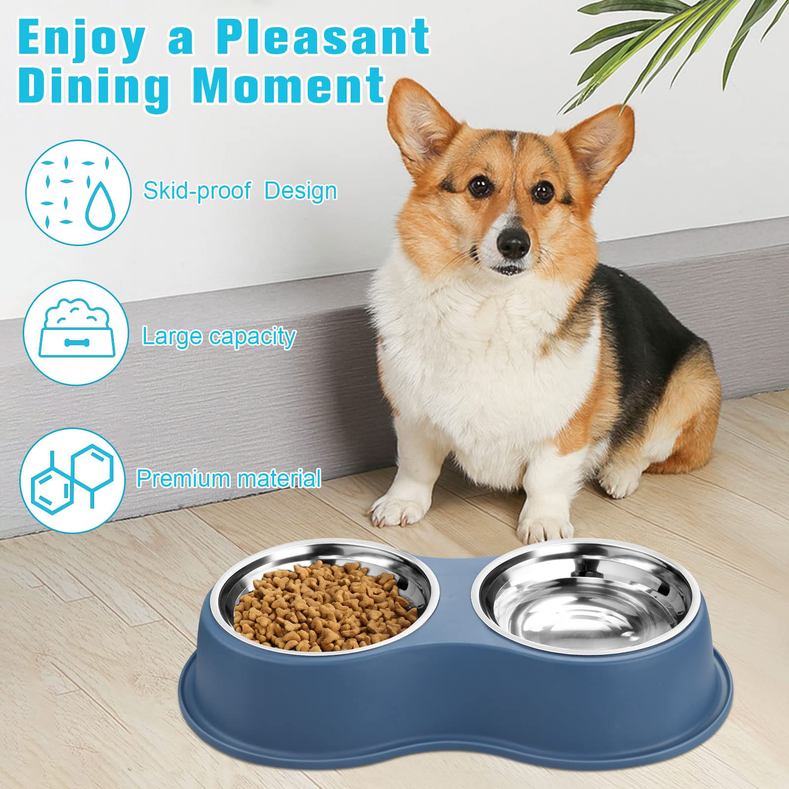 EpetsLove hauteur elevée facilite le repas et la posture de l'animal.