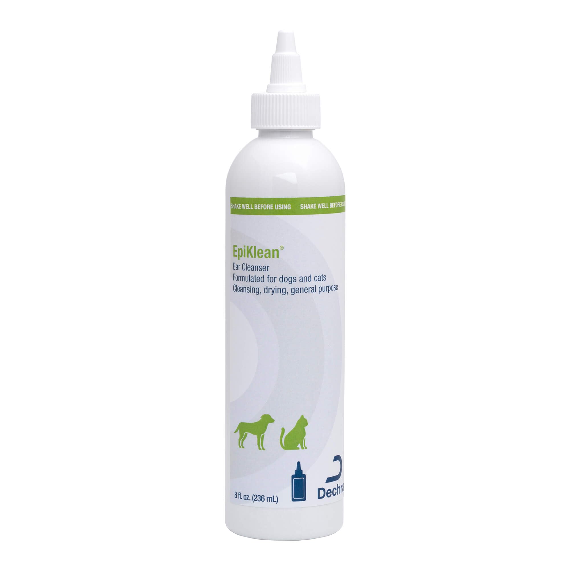 EpiKlean bouteille nettoyage oreilles chien, pratique et sûre.