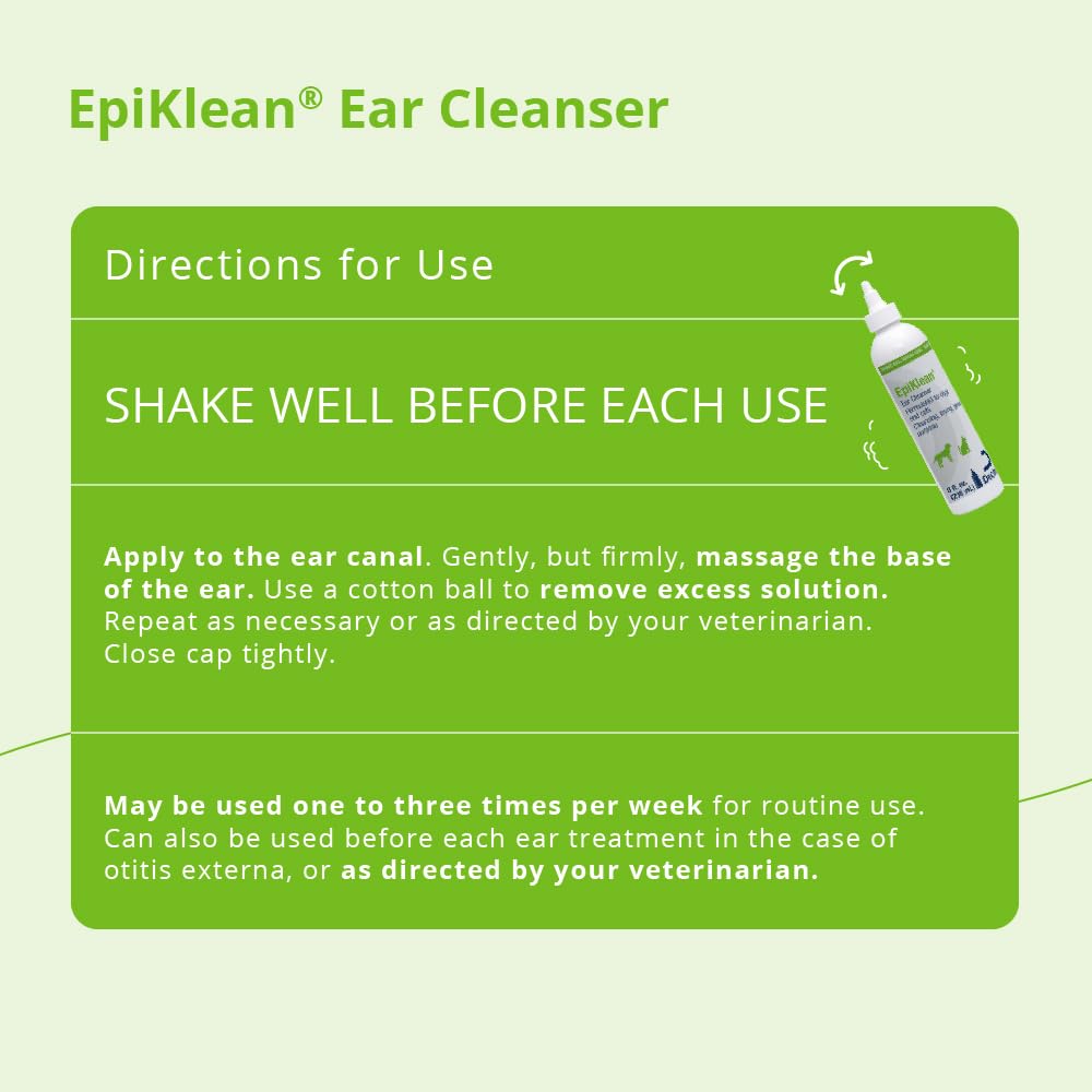Gouttes EpiKlean pour oreilles de chat, utilisation pratique.
