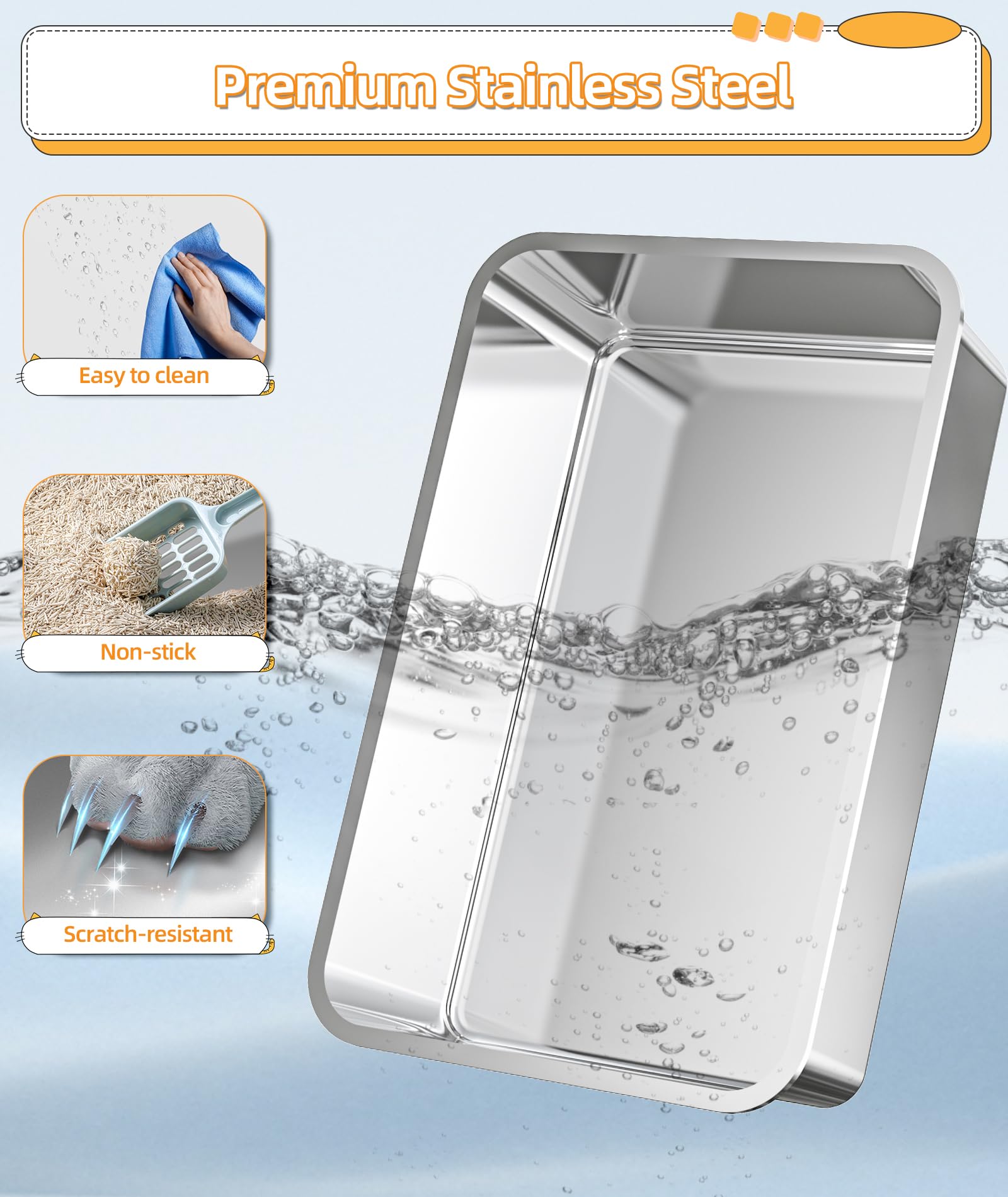 Coque amovible à triple couches pour un entretien pratique.