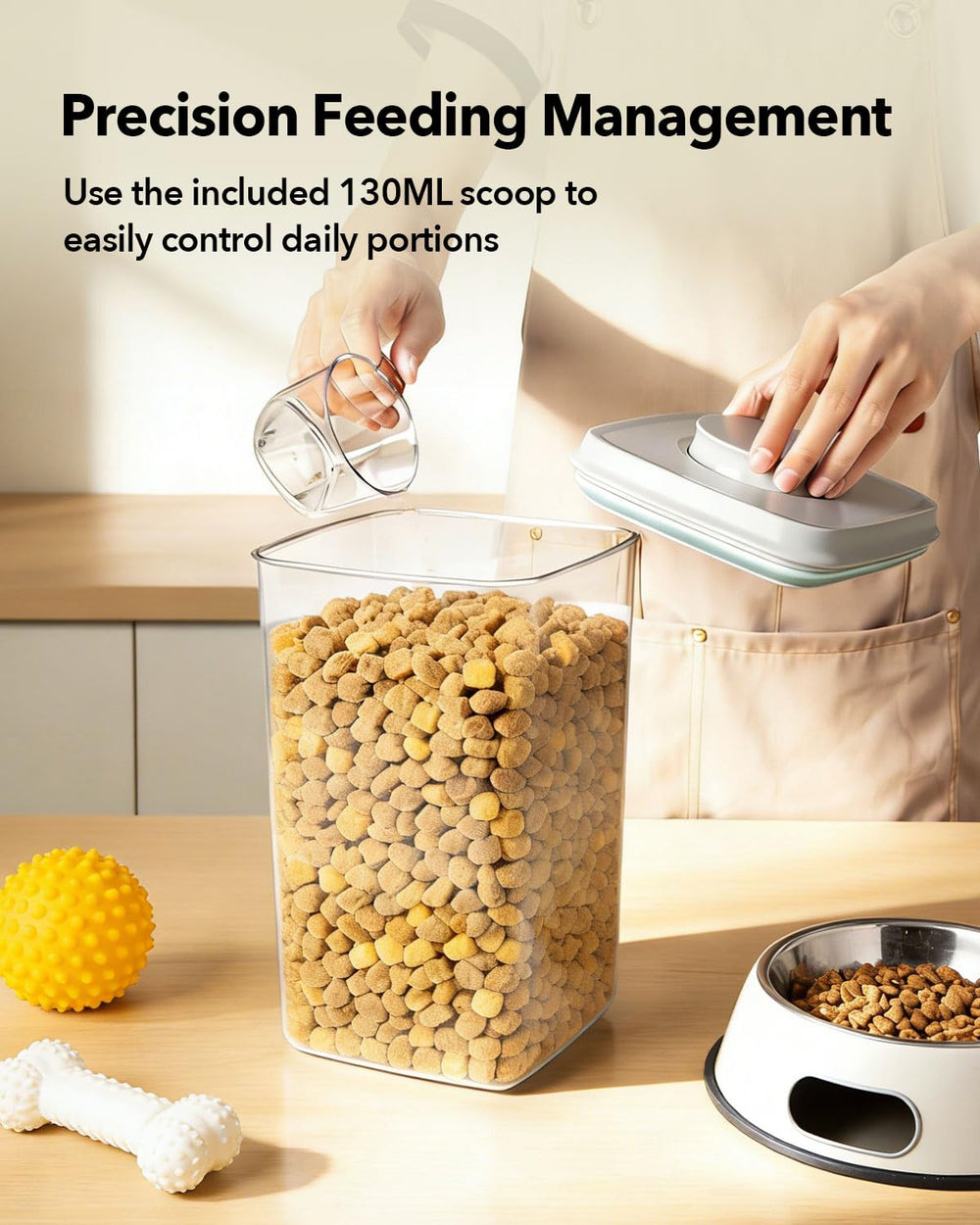 EQI Pelle-doseur 130 ml pour des portions exactes.