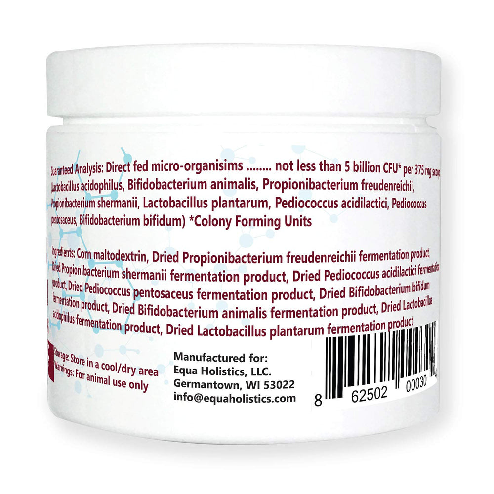 Formule quotidienne simple Equa Holistics HealthyGut offrant une approche naturelle pour le bien-être aviaire.
