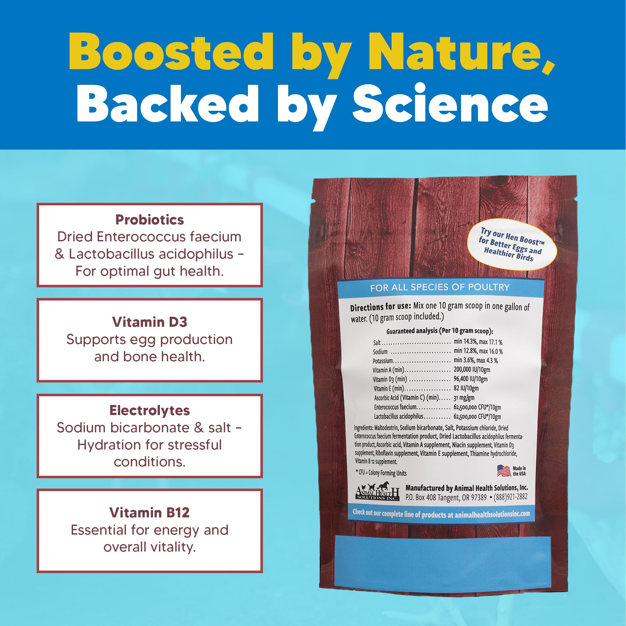 Equerry's Chick Boost soutient la digestion des poussins et leur bien-être.</n>