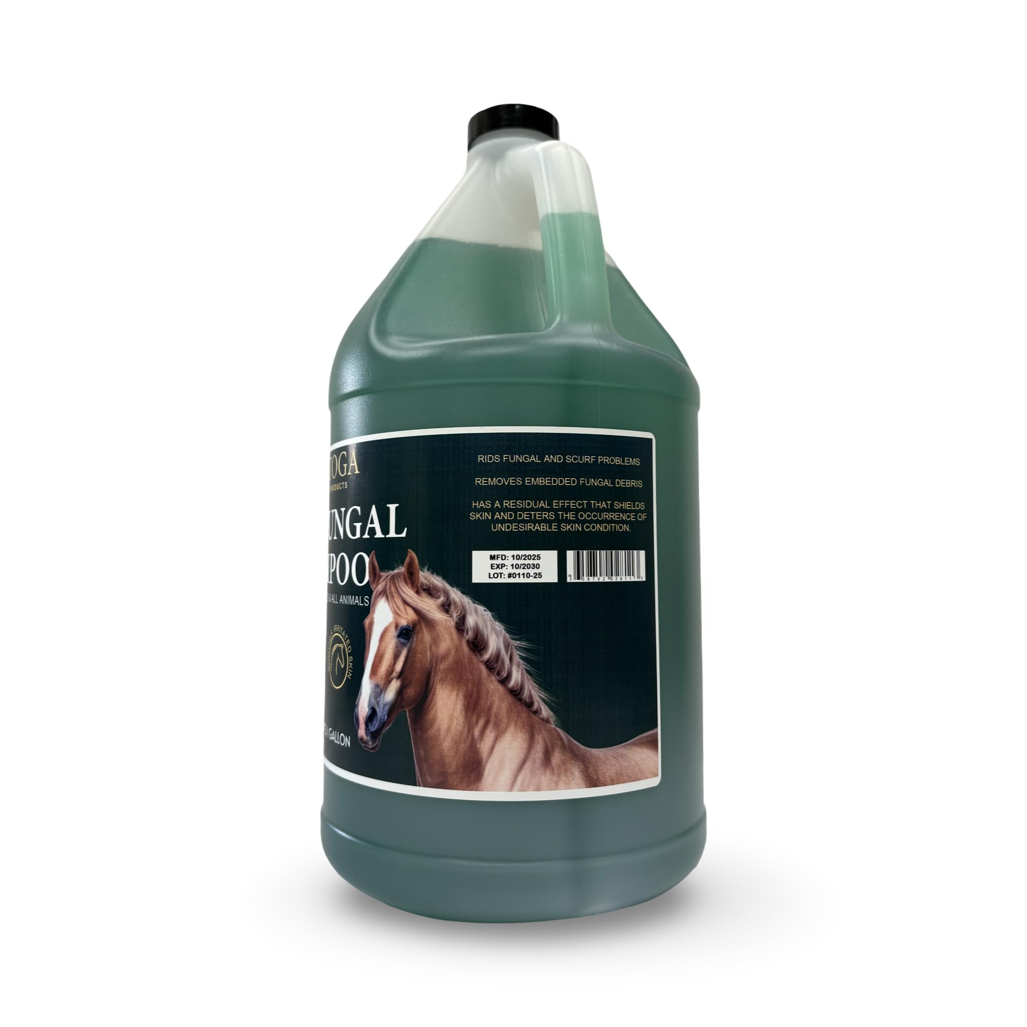 La formule antifongique EQUI-SPAZ Saratoga protège peau et pelage.