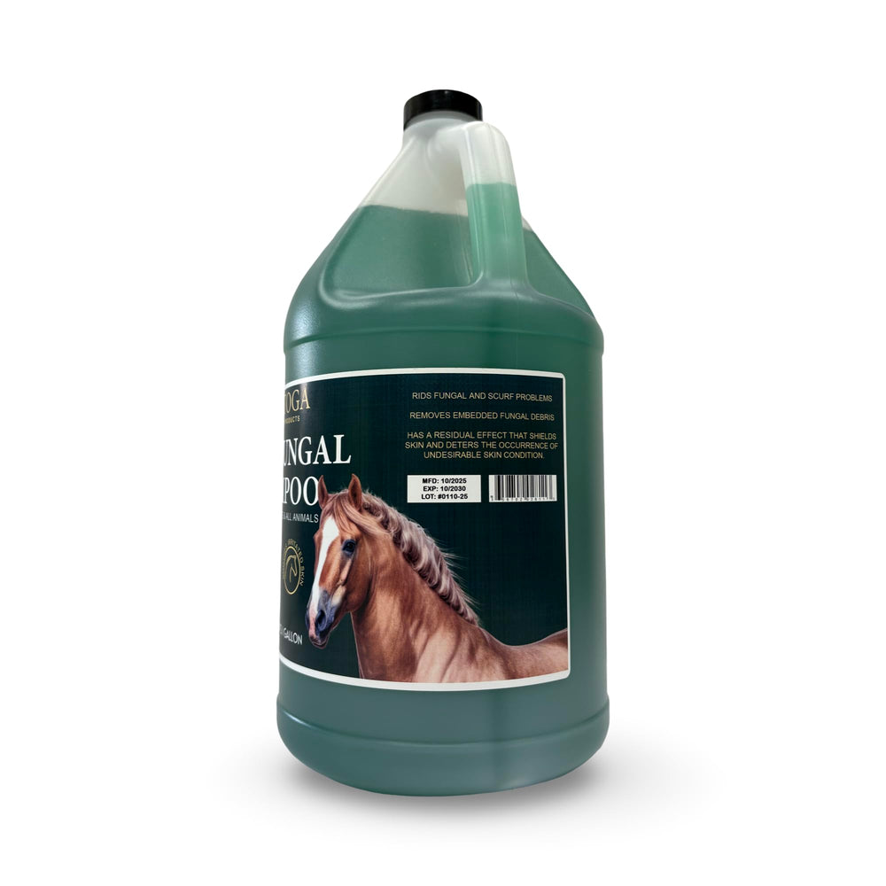 La formule antifongique EQUI-SPAZ Saratoga protège peau et pelage.