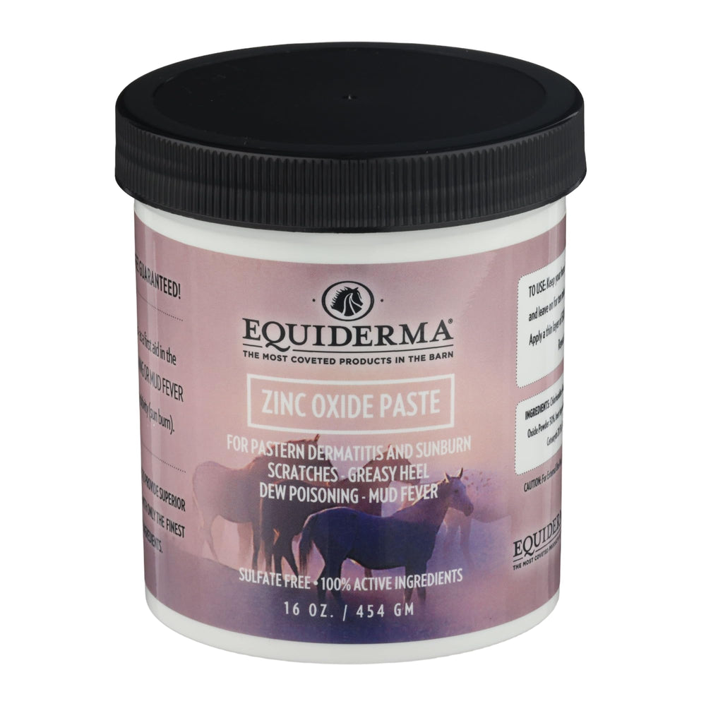 EQUIDERMA Pâte oxyde zinc sur paturon pour calmer les irritations.