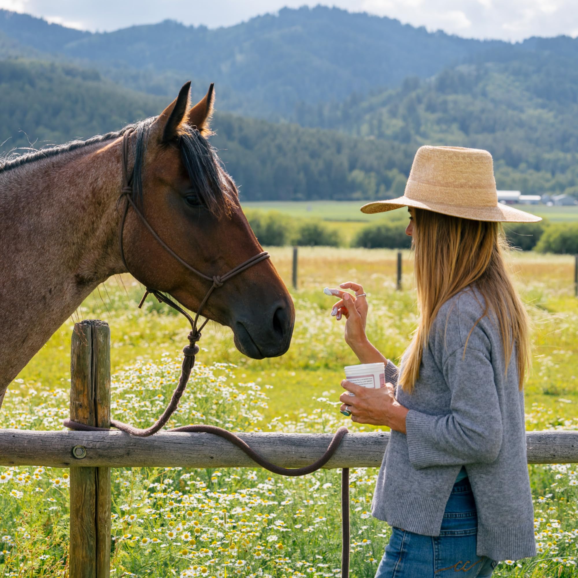 EQUIDERMA Soin recommandé pour chevaux sensibles au soleil.