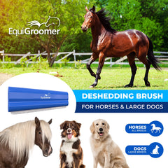 EquiGroomer brosse peau sensible: douceur lors du brossage quotidien.