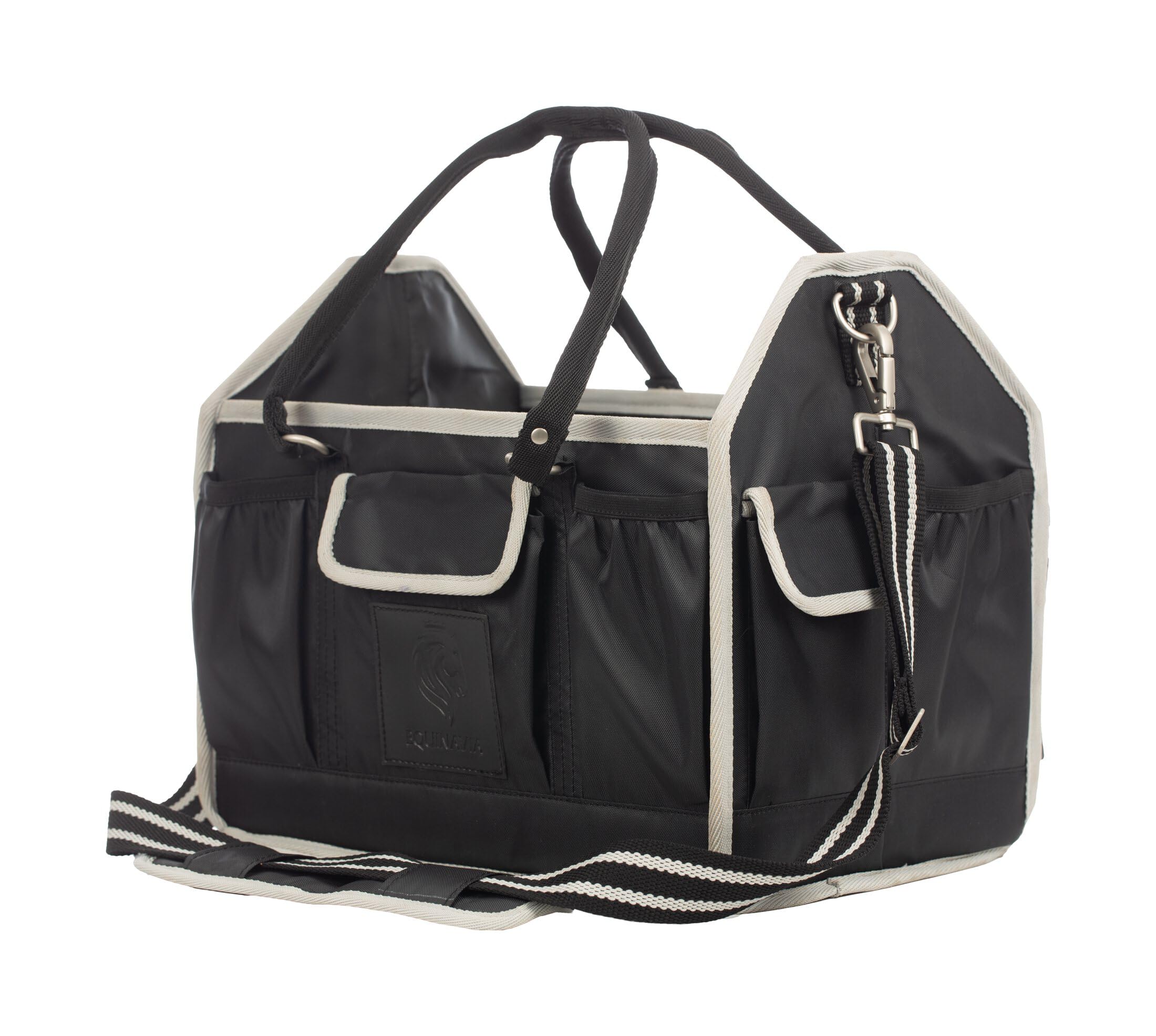 Equinavia Darby sac toilettage pliable ouvert, rangement structuré pour chevaux et chiens