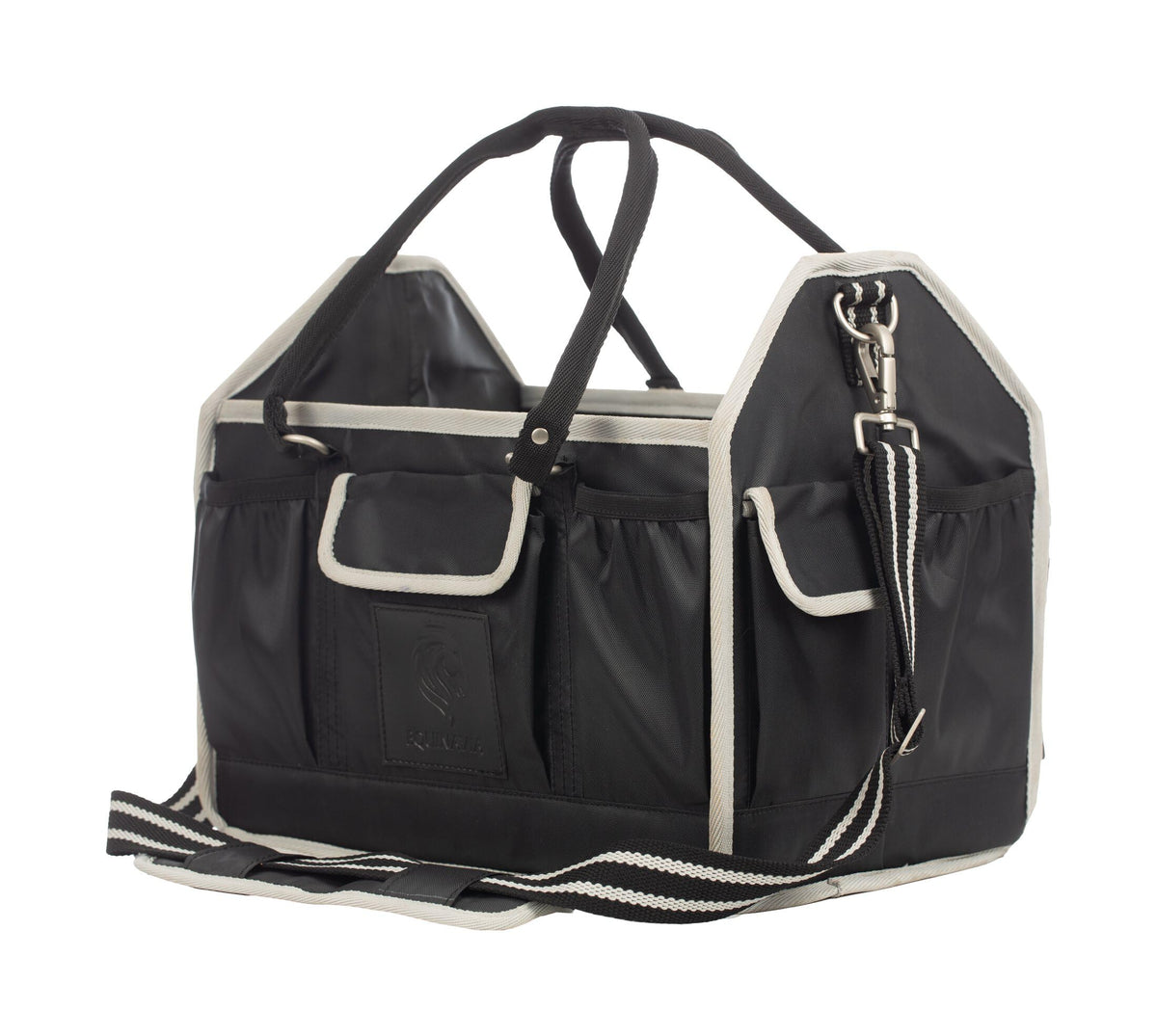 Equinavia Darby sac toilettage pliable ouvert, rangement structuré pour chevaux et chiens