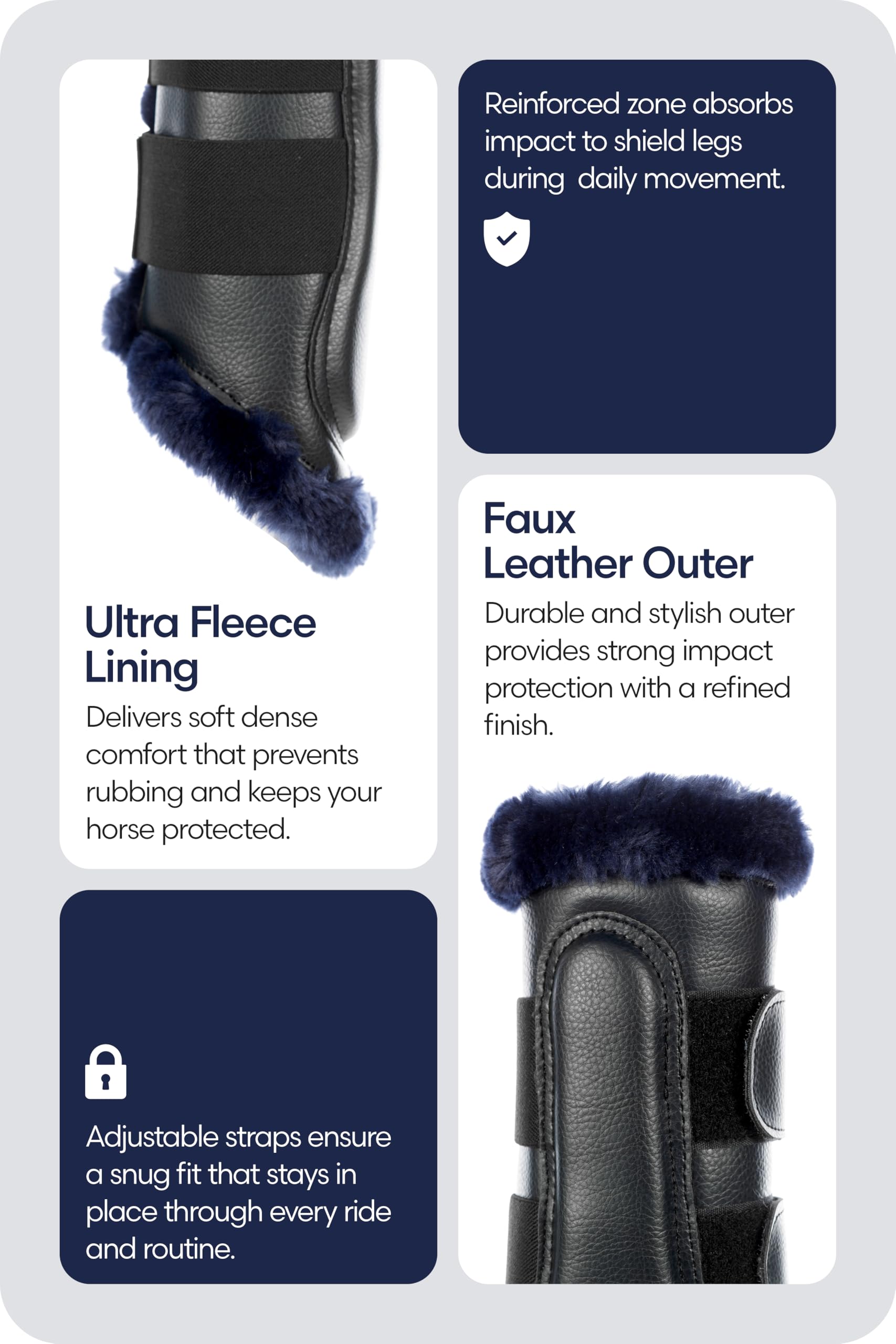 Equinavia Vali Ultra Fleece – conçu par paires pratiques pour cavalier.