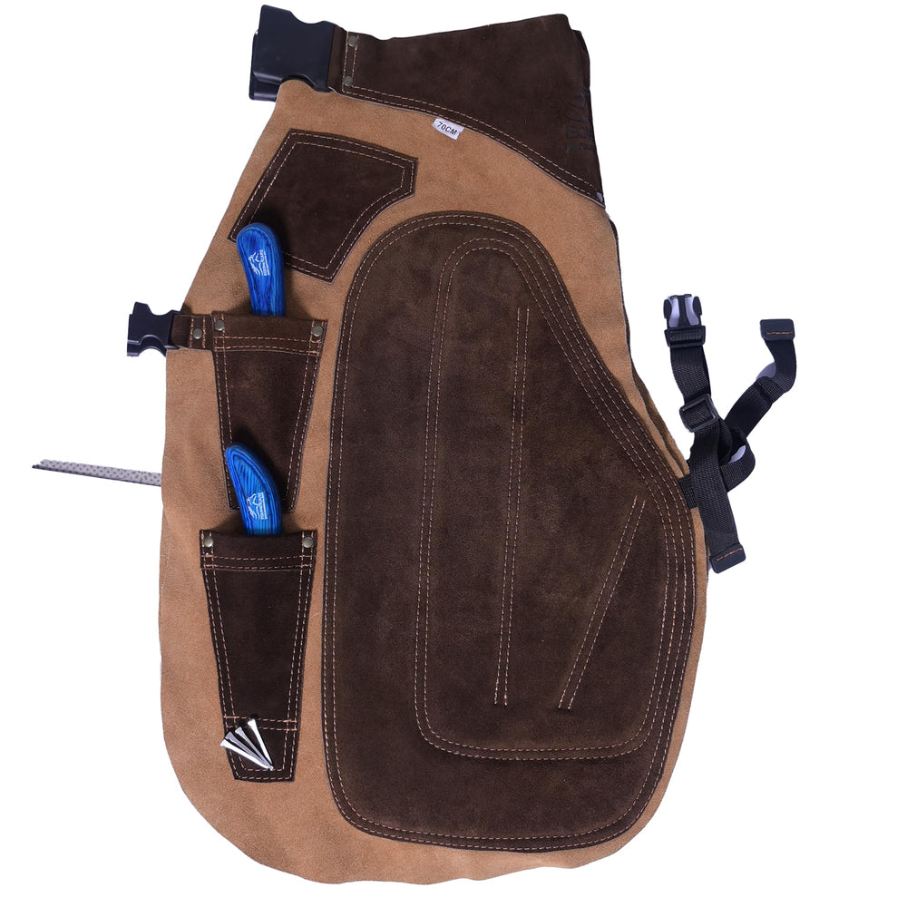 Equine Care apron-chaps usage professionnel ferrage et ecurie.