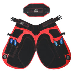 Equine Care Chaps 29 pouces: protection complète des jambes pendant les soins des sabots.